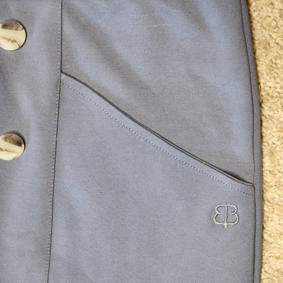 Betabrand Atlantic Wide Leg Pants - Grey XL Petite - Picture 11 of 14